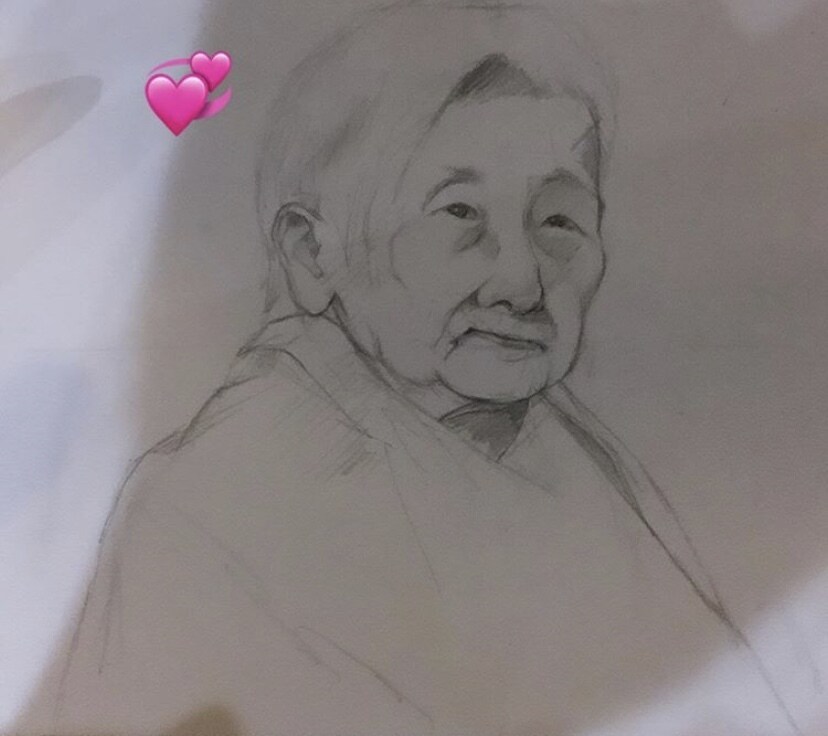 あたたかい似顔絵描きます 鉛筆、水彩どちらでもできます。似顔絵です(^^) イメージ3