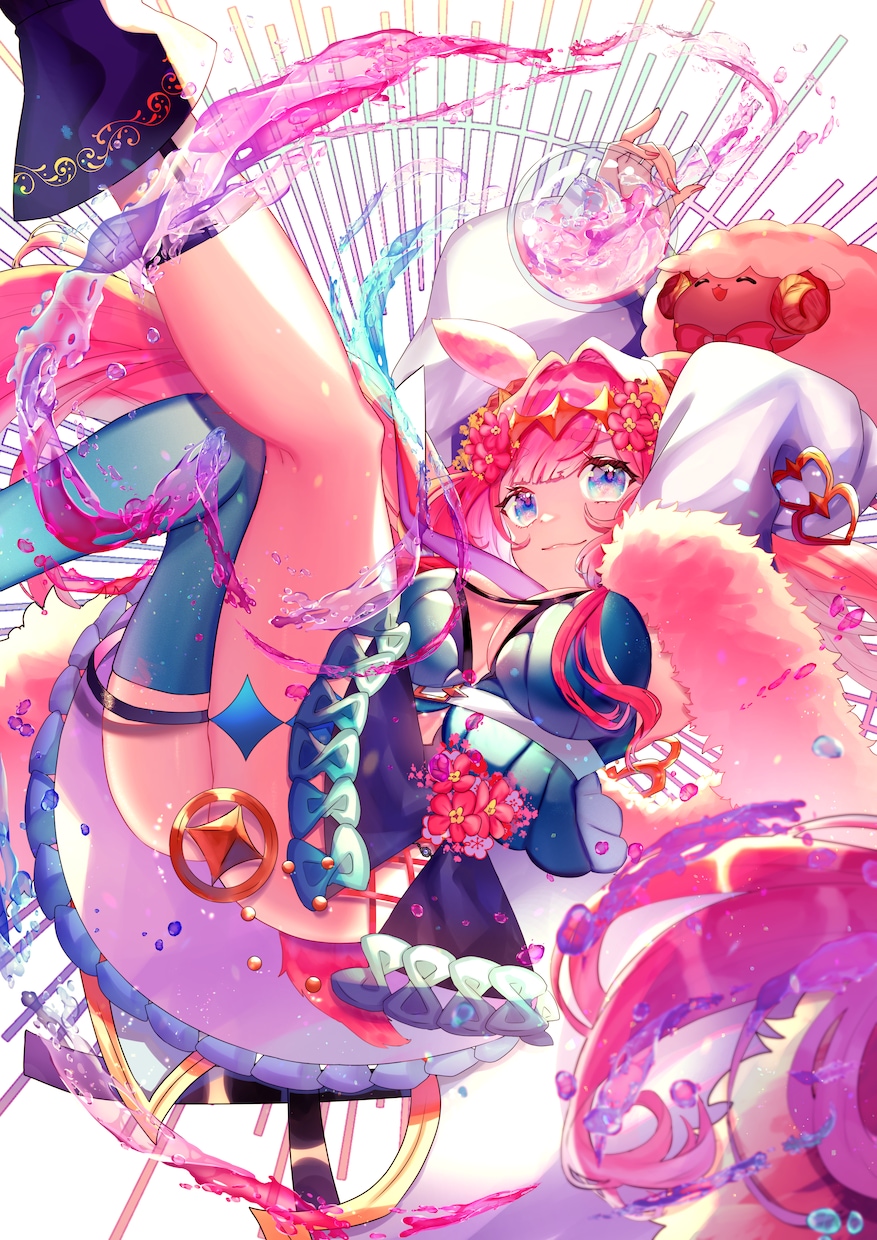 歌ってみた等用のイラスト描きます 鑑賞用、歌みた動画、キャス画、表紙など用途様々！ イメージ2