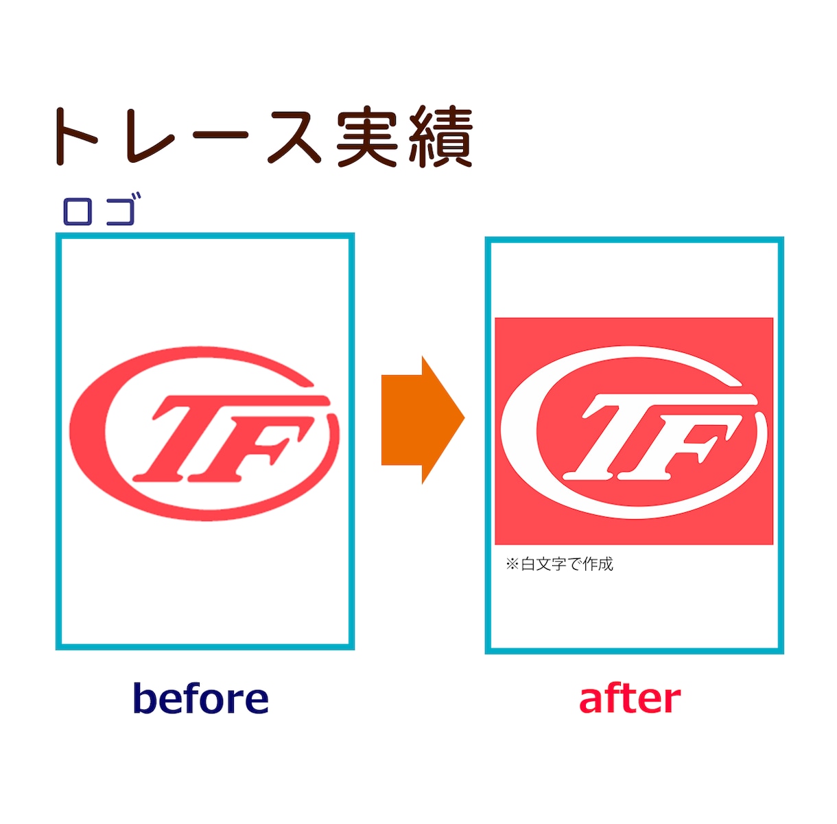 ロゴ、イラスト、粗い画像などをデータ化いたします 貴方の大切な素材を丁寧にトレースいたします（お急ぎ対応も可） イメージ6