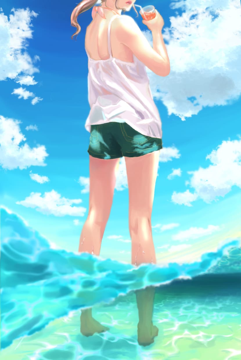 リアル寄りの厚塗りで絵を描きます キャラ、背景どちらも描けます！ イメージ3