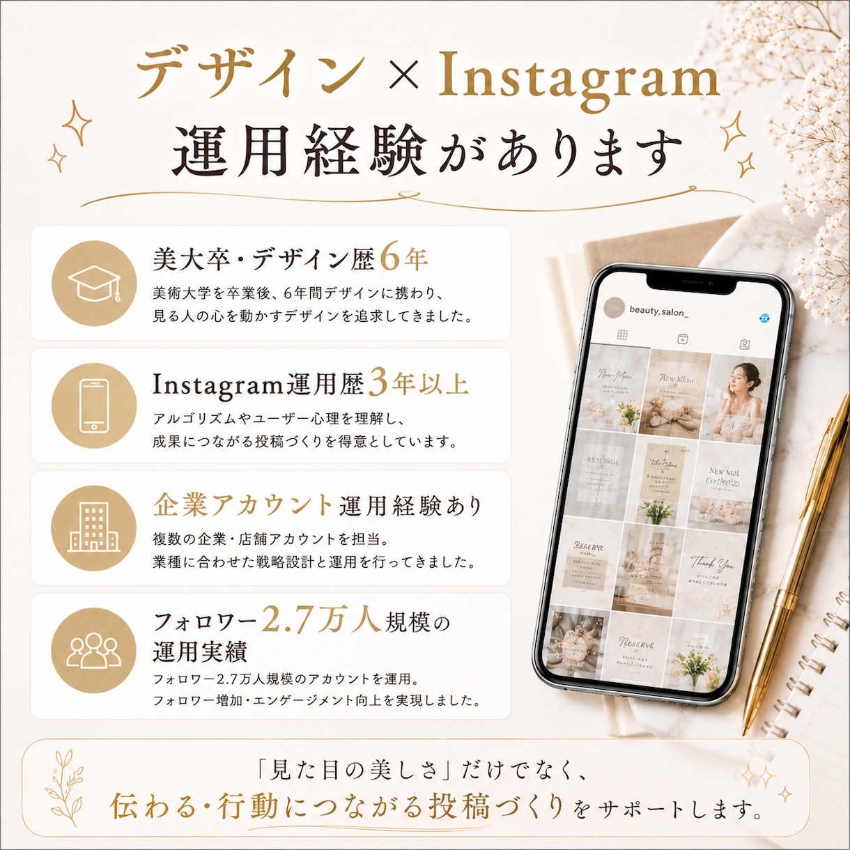 AI×Canvaで伝わるデザインサポートます ChatGPT×CanvaでAIっぽくないデザイン制作 イメージ5