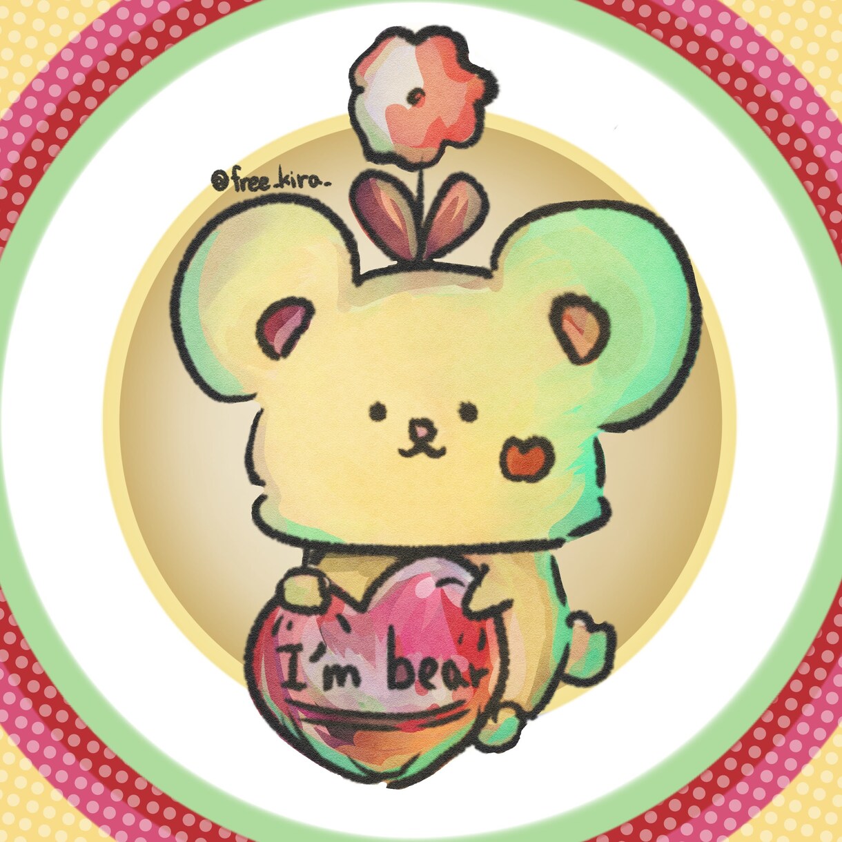最速☆世界で一つだけ可愛いアイコン制作承ります 商業利用OK！シンプルで可愛いイラストを制作致します☆ イメージ3