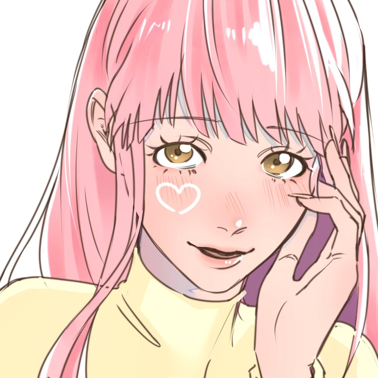 アイコン/配信 リアル寄りイラストを制作します 彩度の高いツヤツヤキラキラなリアル寄りイラストを制作します！ イメージ1