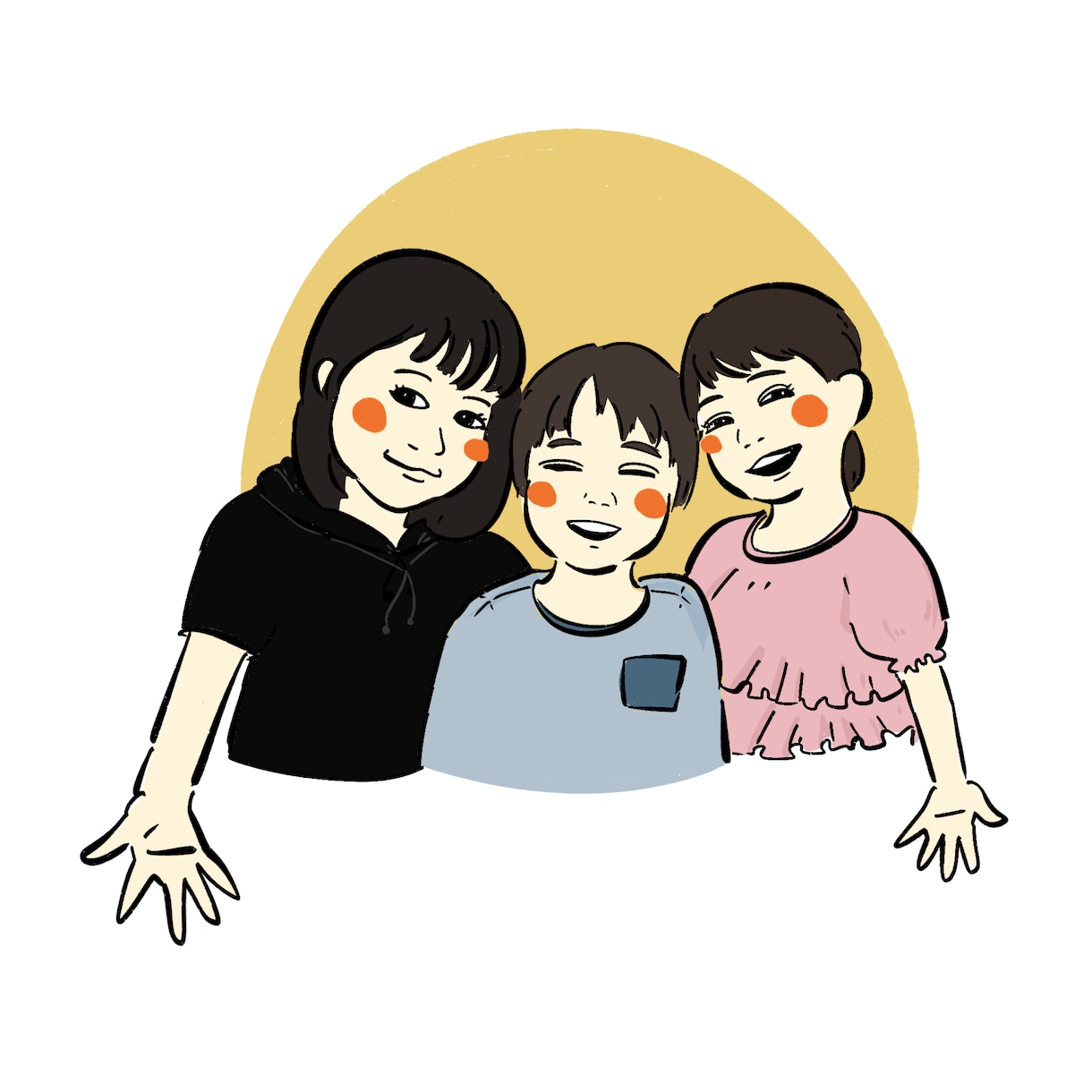 修正無制限！似顔絵・アイコン描きます SNSアイコンなどにいかがでしょう イメージ2