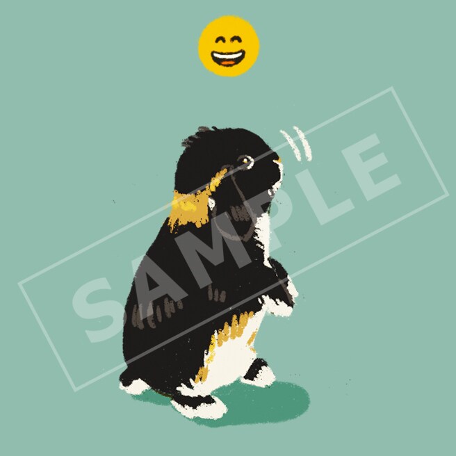 うさぎのイラスト描きます アイコン, ポストカードなどに イメージ6