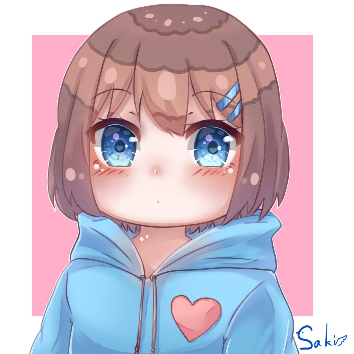 優しく暖かいアイコン(ペアも可)のイラスト描きます 可愛い系アイコンであなたのイメージを優しく暖かい雰囲気に！ イメージ1