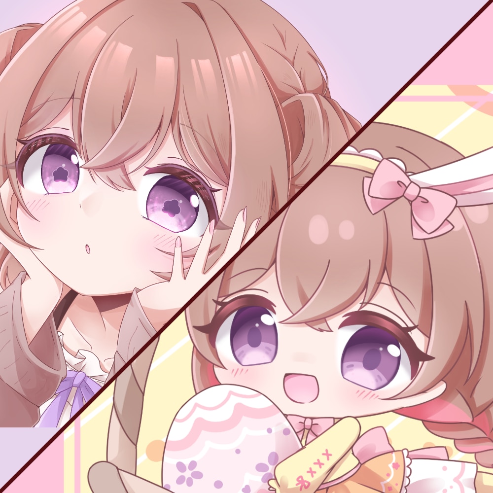 アイコン、立ち絵、ミニキャラなどイラスト制作します 可愛くてふわふわしたキャラや動物が好きな方へ イメージ1