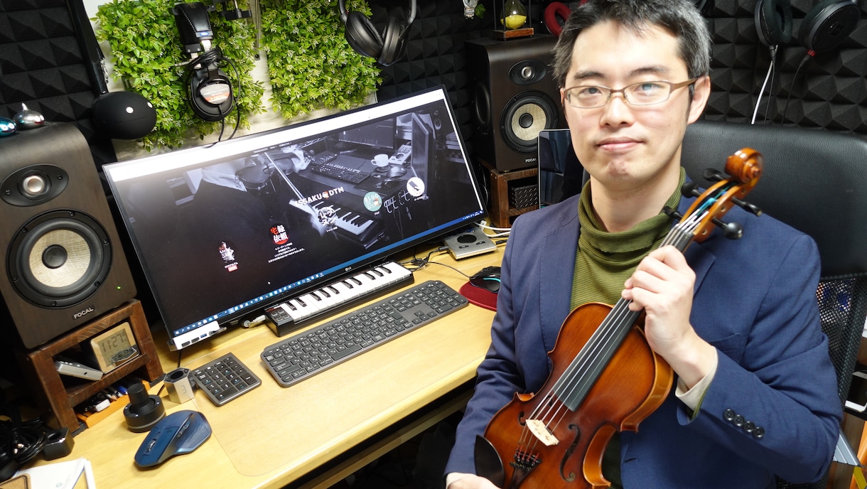 元プロオケ奏者がバイオリン宅録始めます ヴァイオリンソロ、ストリングス、アドリブ、アイリッシュ イメージ1
