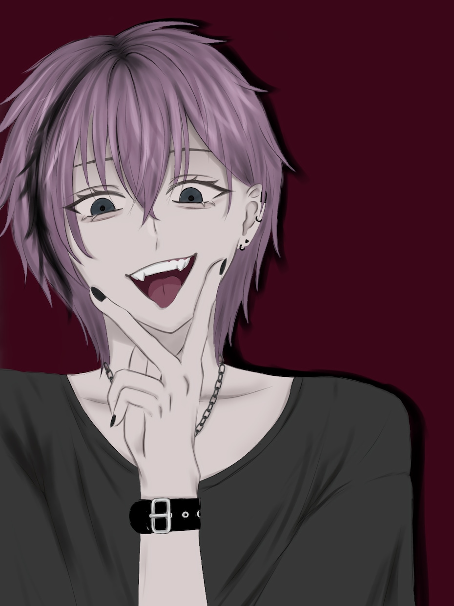 SNSアイコン向けのイラストを作成します 絵柄お好みに合わせます！イケメンならお任せください！ イメージ2