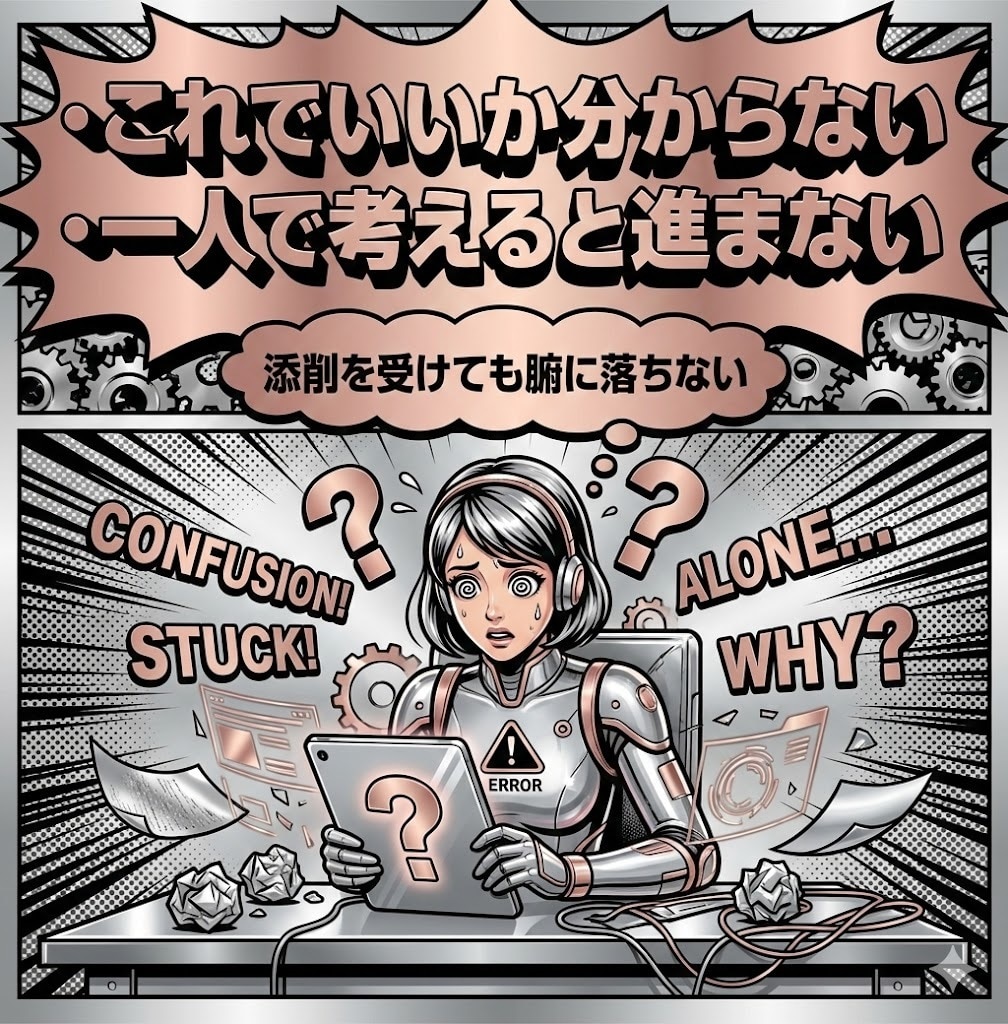 一人で迷って進めないデザイン制作を一緒に伴走します 操作ではなく、判断で迷う人のためのデザイン伴走教室です。 イメージ3