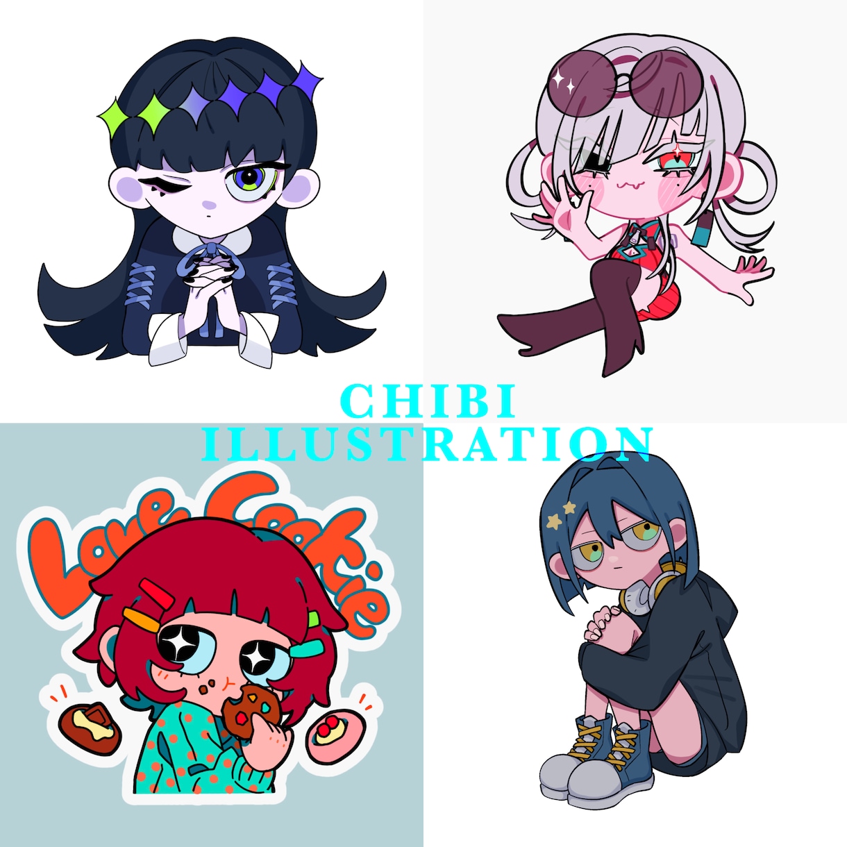 SNSアイコン始めイラスト全般お描きいたします 人目を引くイラストをお描きします。 イメージ6