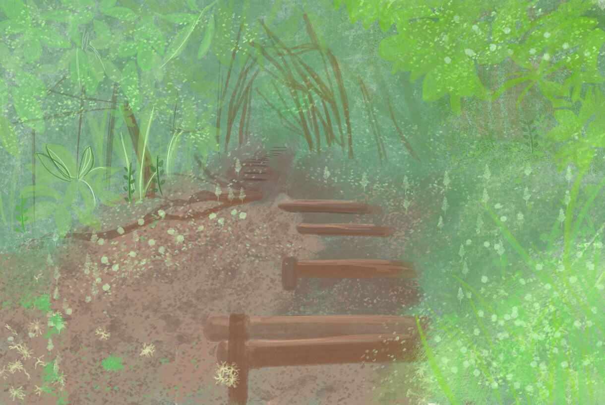 淡いタッチの景色のイラストを描きます 商用◎個人利用◎ 挿絵、広告、サムネイル、MV、壁紙 など イメージ4