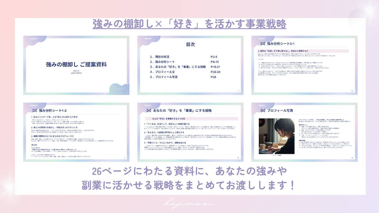 強み発見 × 副業設計！ゼロから一緒に考えます モヤモヤを整理して、自分らしい副業の一歩へ イメージ2