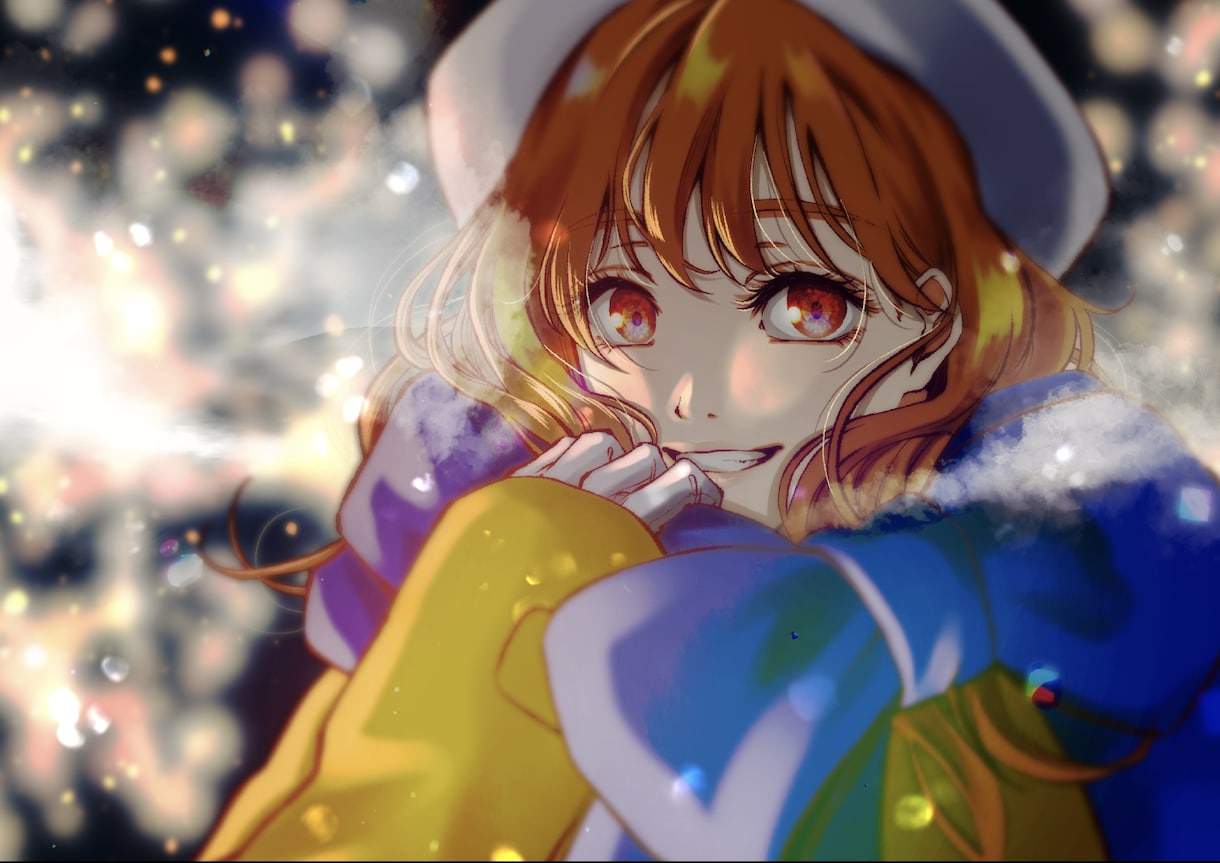人物メインのイラスト描きます 絵柄寄せや背景描き込み・オリジナルキャラクター作成も可能 イメージ1
