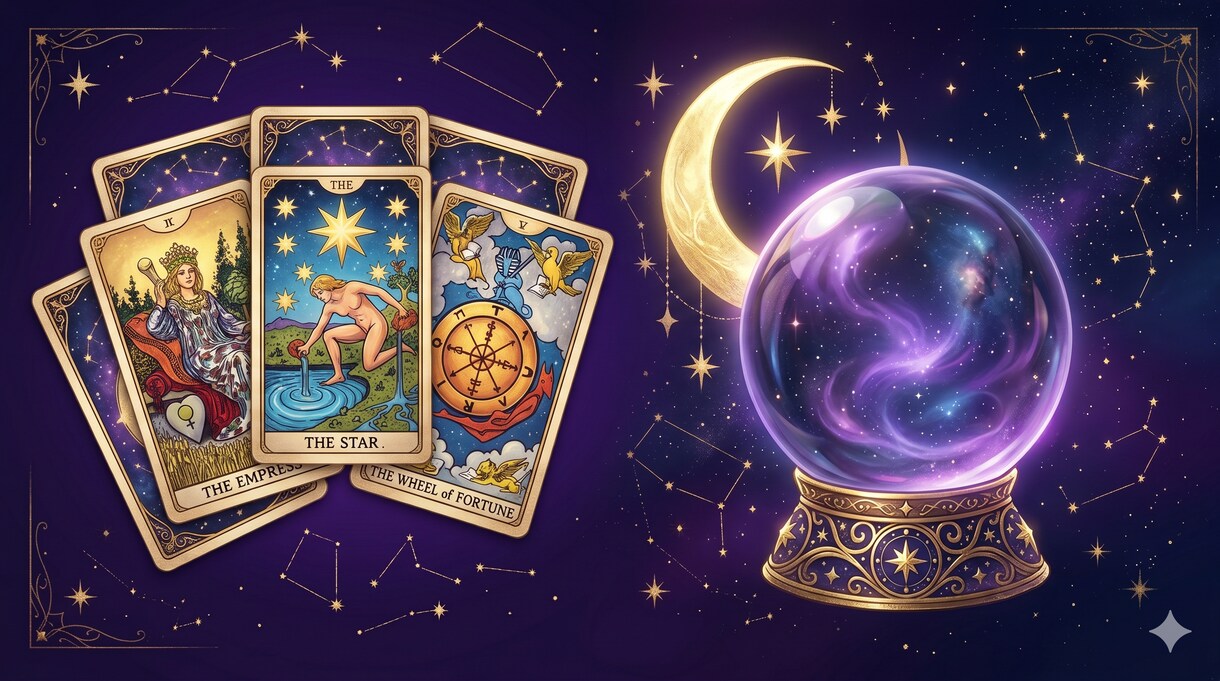 星座×タロットで恋愛相性を多角鑑定します 2つの占術で見えない本質まで読み解きます イメージ1