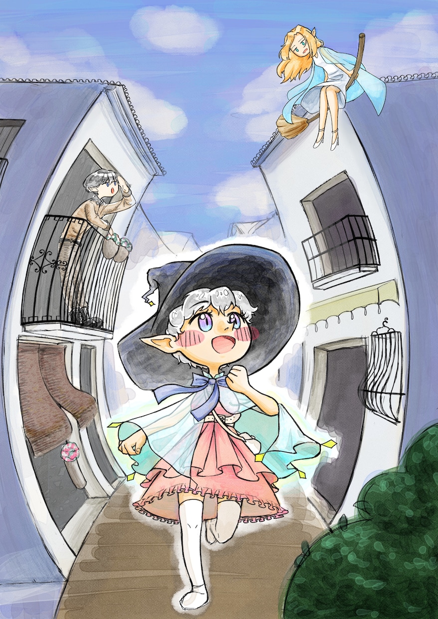 水彩画風テイストでイラスト制作します 可愛らしいデザインで用途に合わせて何でも制作します！ イメージ1