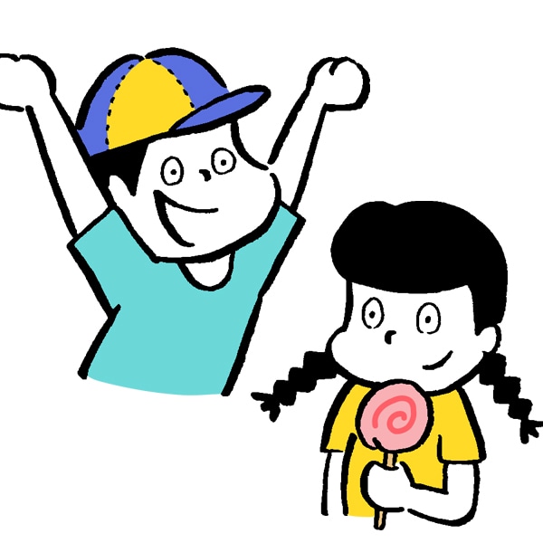 親しみのある個性的な人物イラストを描きます チラシ、ウェブ、雑誌などのカットに使いやすいです。 イメージ3