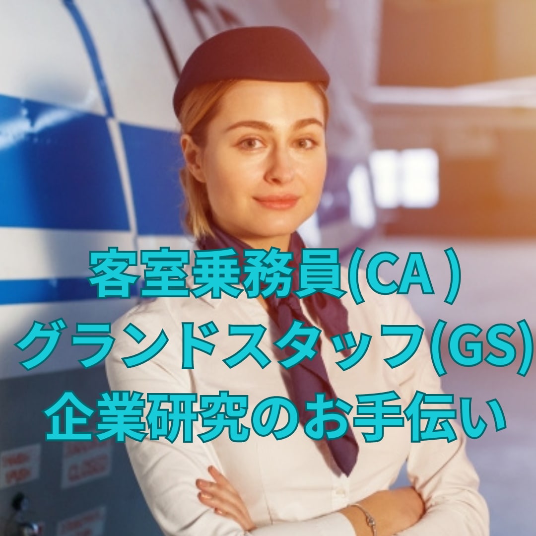 客室乗務員になりたい！企業研究のお手伝いをします 元客室乗務員(CA)があなたの企業研究をお手伝いします！ イメージ1