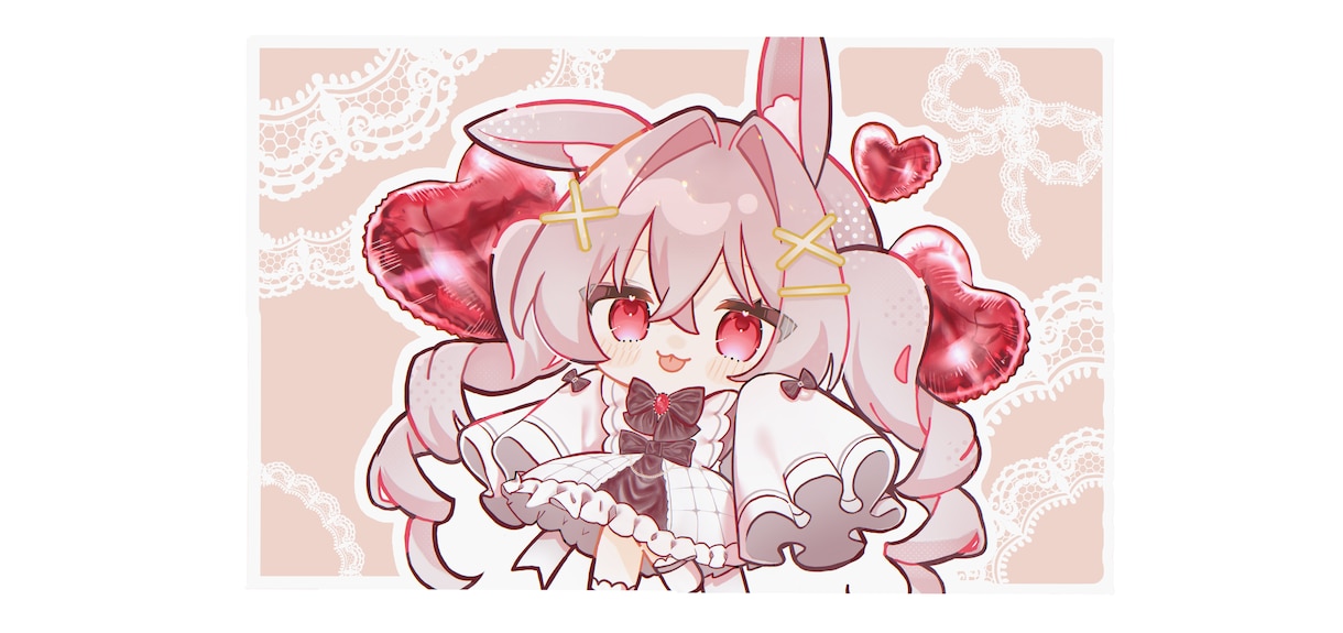 もちっとした可愛いSDキャラ描きます 透明感のあるデフォルメイラスト作成します！ イメージ7