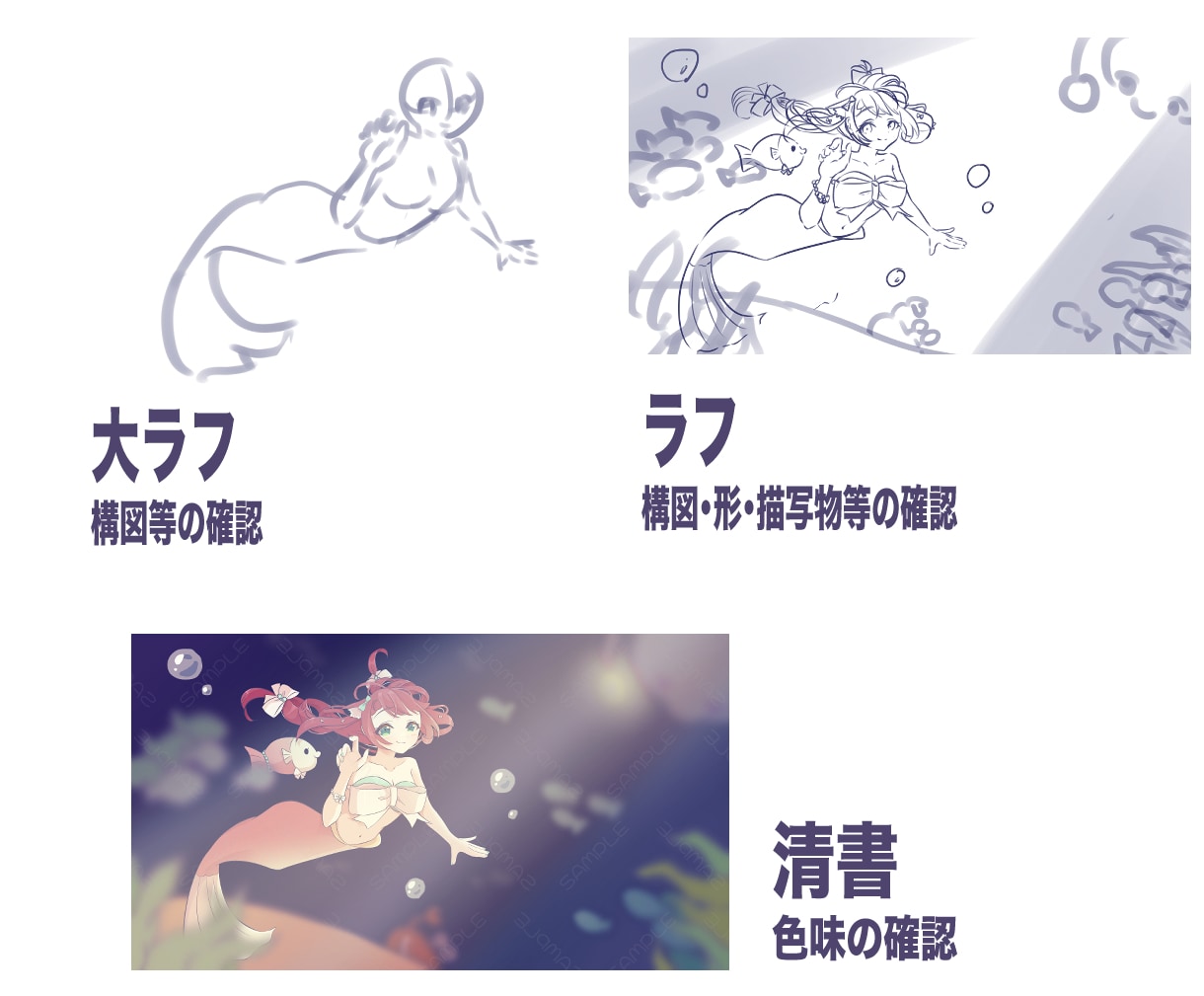 イラスト〜一括でMV制作承ります 描いたイラストももらえるので、歌い手・Vtuberは必見！ イメージ2