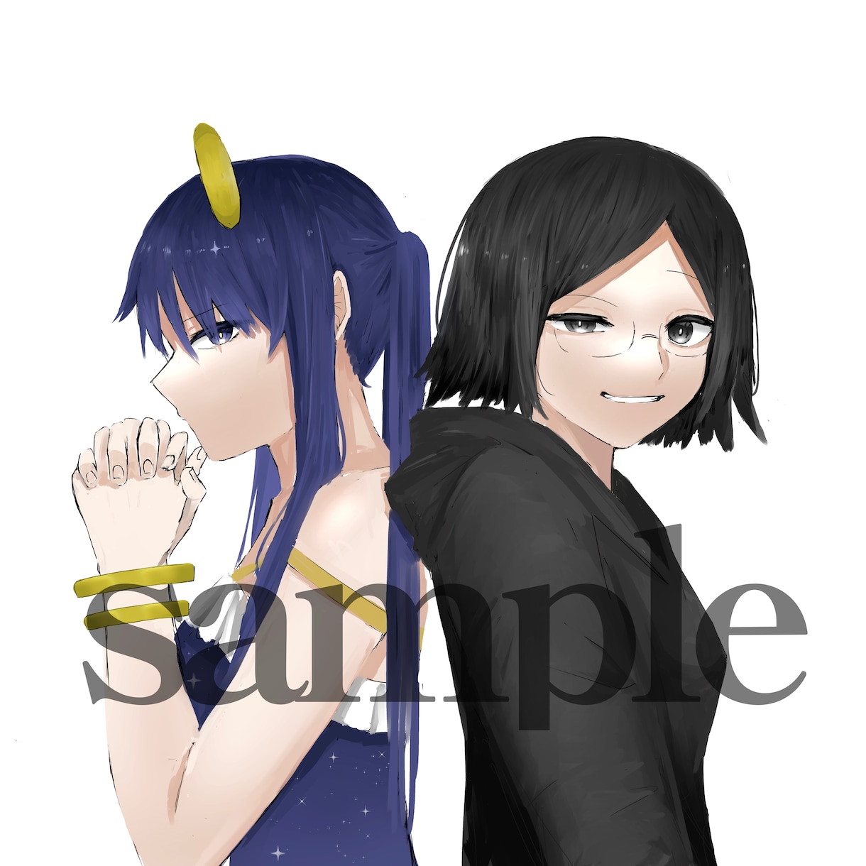 8月までの特別価格でイラスト制作します お手頃価格でシンプルで可愛い、かっこいいアイコンを提供します イメージ2