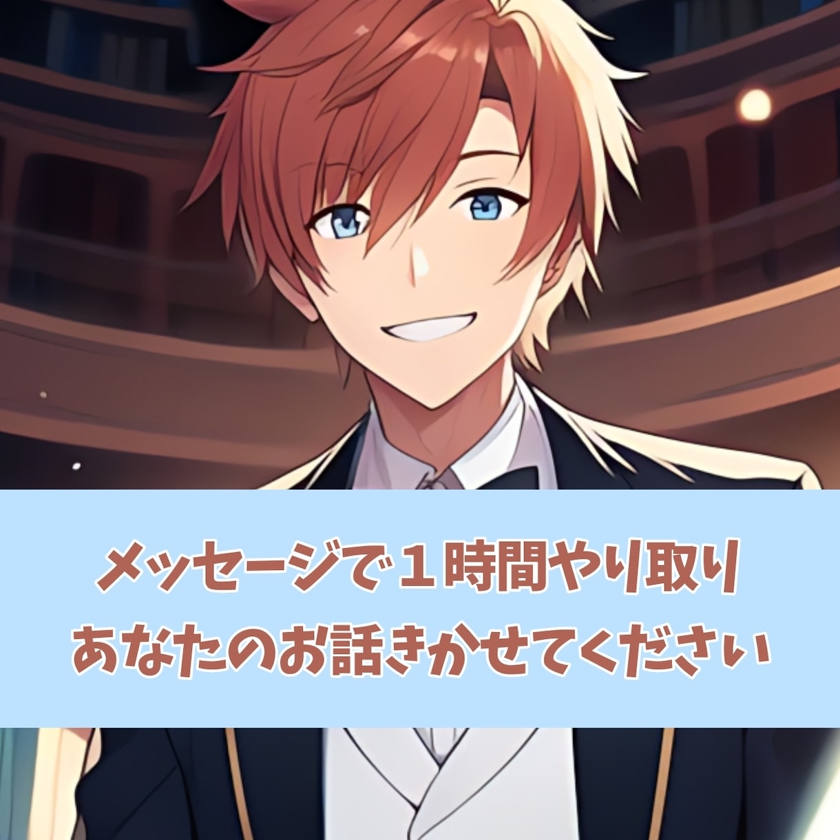 1時間メッセージ無制限にてお話します ✨ほっと出来るお時間のお供に✨ イメージ1