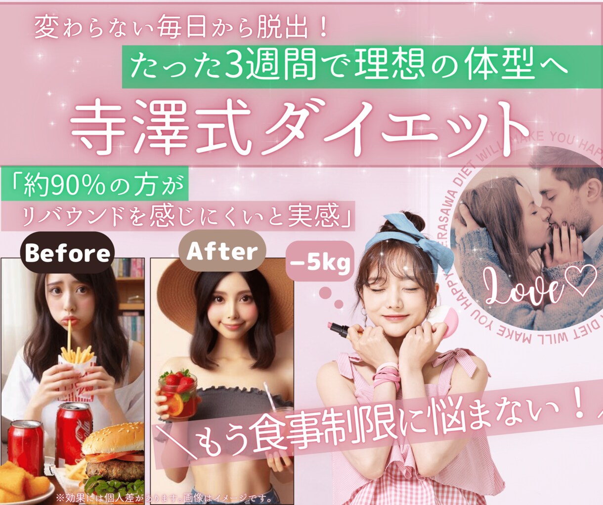 医師・薬剤師主導！最適ダイエット支援します ３ステップで理想の自分に変身！ イメージ1