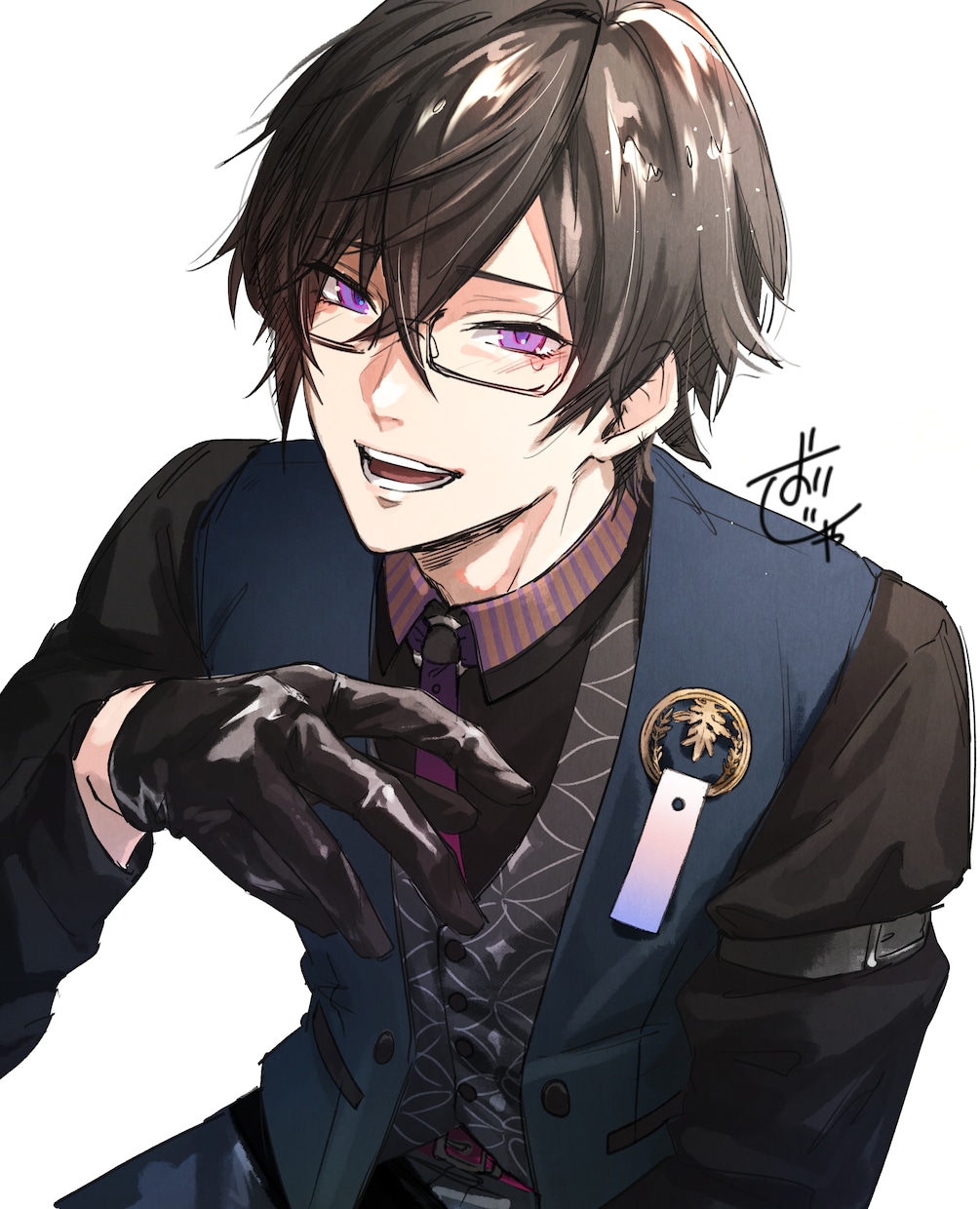 腰上イラストをお描きします アイコン、サムネ、立ち絵などお気軽にご相談くださいませ！ イメージ1