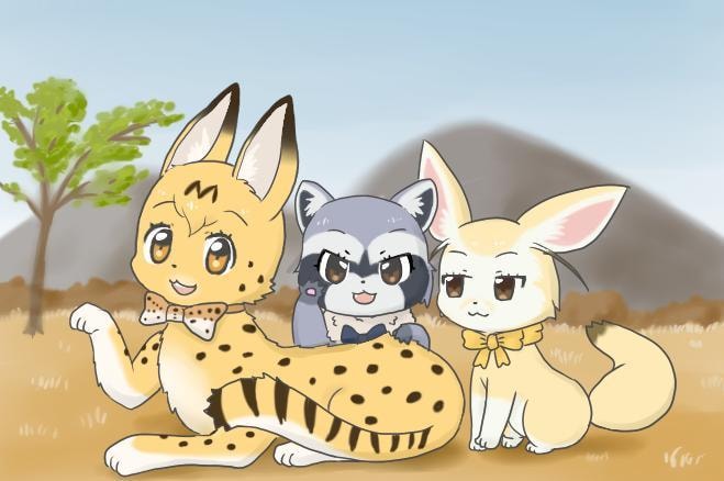 ペット、野生動物やモンスターキャライラスト描きます ゲーム・アニメ風タッチの動物・ペットイラスト イメージ2