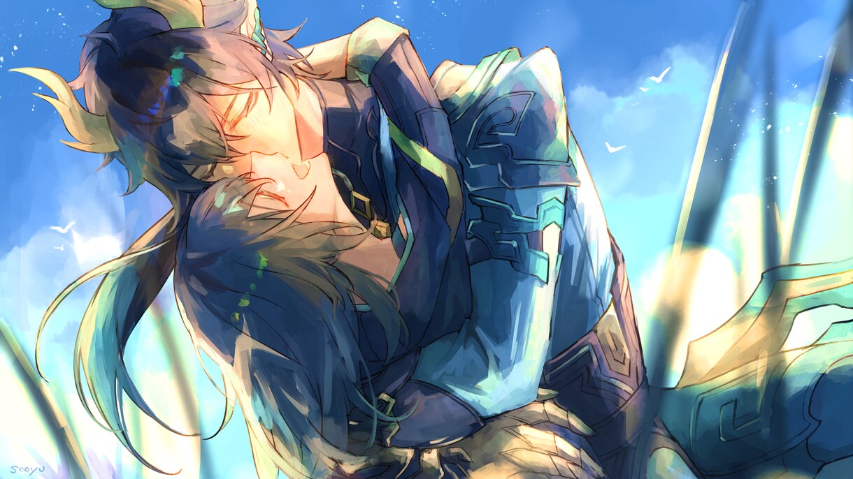 カップルイラストお描きします 素敵なシーンの一枚絵に詰込みイラストもお描きします౨ৎ ⋆｡ イメージ4