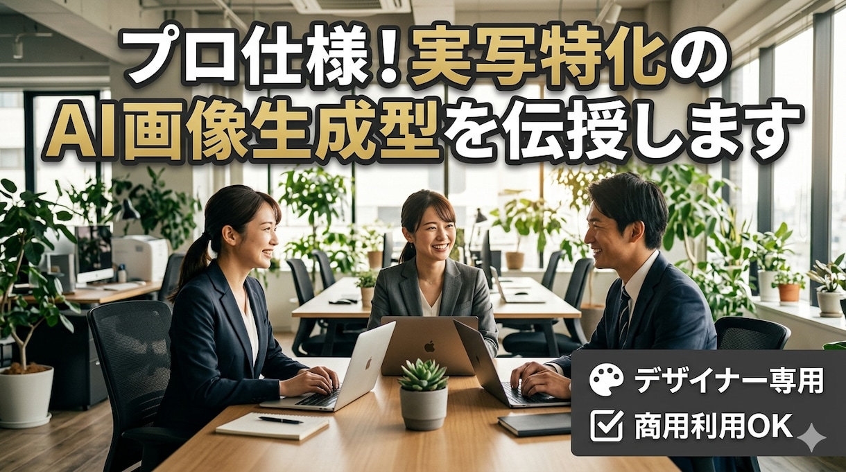 商用OK！シネマティック写真の生成術を授けます もう素材探しは不要！理想の実写画像を3分で生成できます。 イメージ1