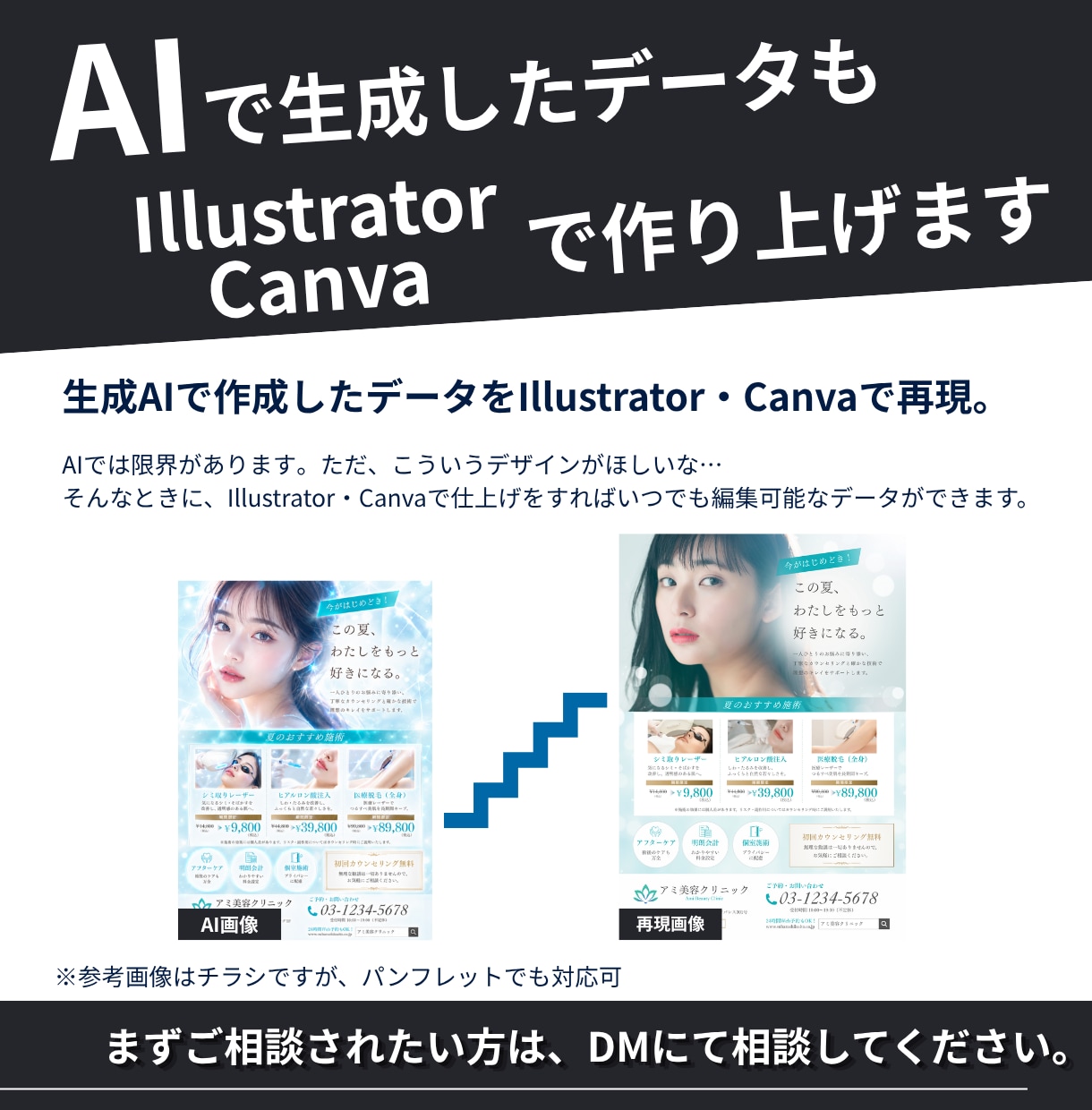 印象に残る名刺・ショップカードをデザインします 先着10名｜片面3,000円・編集データ込み イメージ4