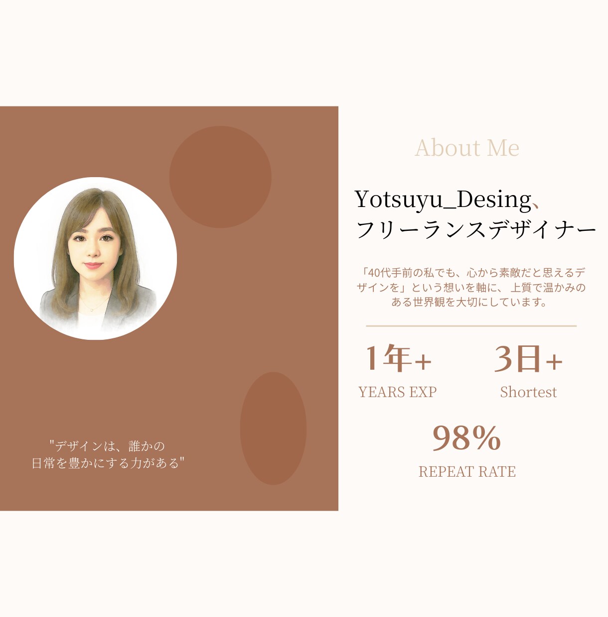 女性向け専門40代ターゲットのLPデザインします 企画・構成・導線まで一緒に考える40代向けLPをつくります イメージ4