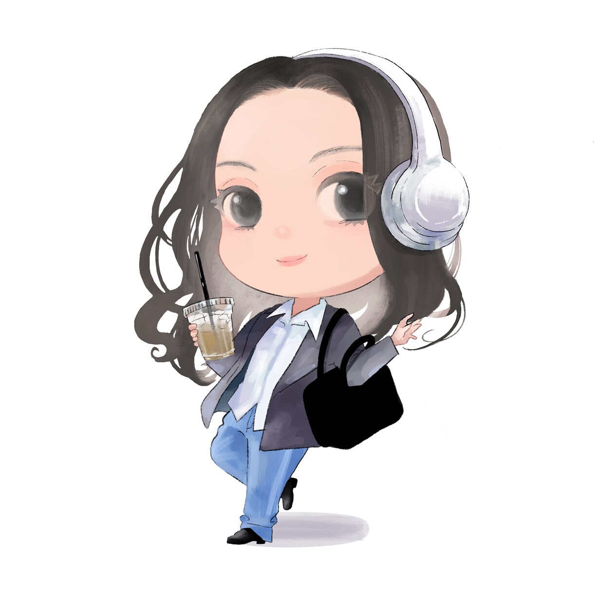 可愛いミニキャラお描きします ブログ、アイコン、ヘッダーなどお任せ下さい◎ イメージ2