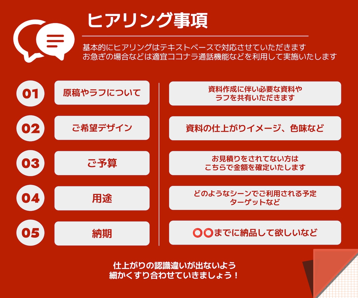 見やすい 分かりやすい 伝える資料を作成いたします イラストや背景を用いて統一感のある資料に！ イメージ6
