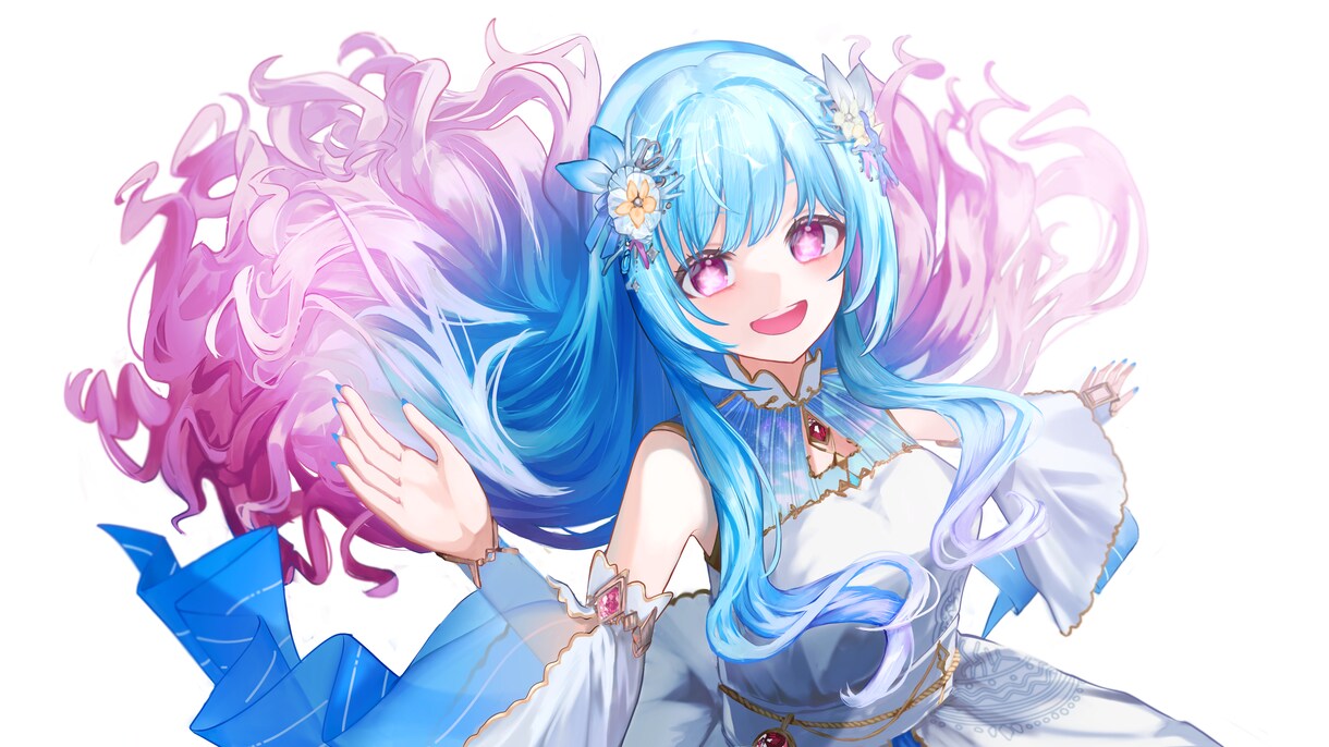 アイコン・サムネ・立ち絵　お描きします きれいで存在感ある雰囲気が好きな方へ！ イメージ2