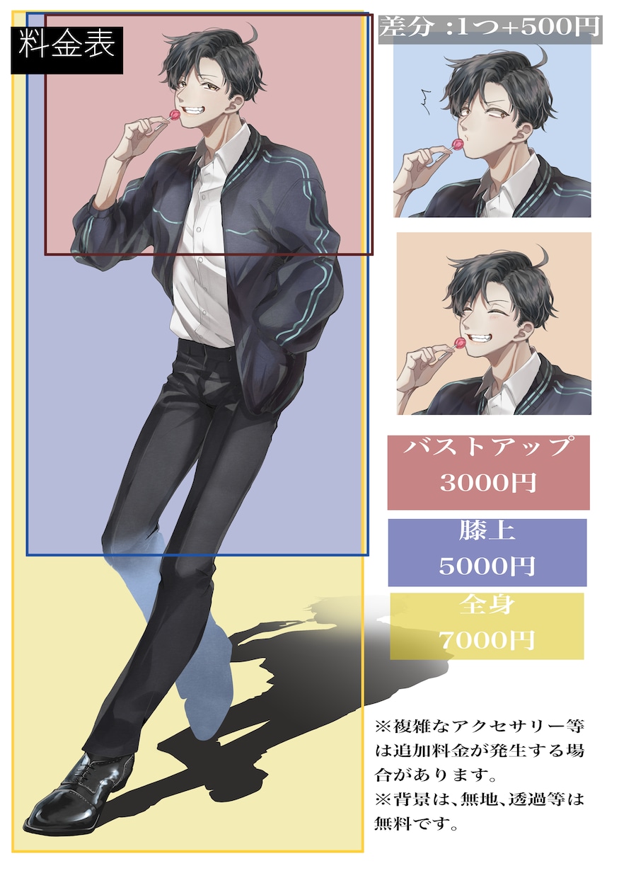 立ち絵やアイコン、デフォルメを描きます 色々使える立ち絵やデフォルメキャラを描かせてください！ イメージ2