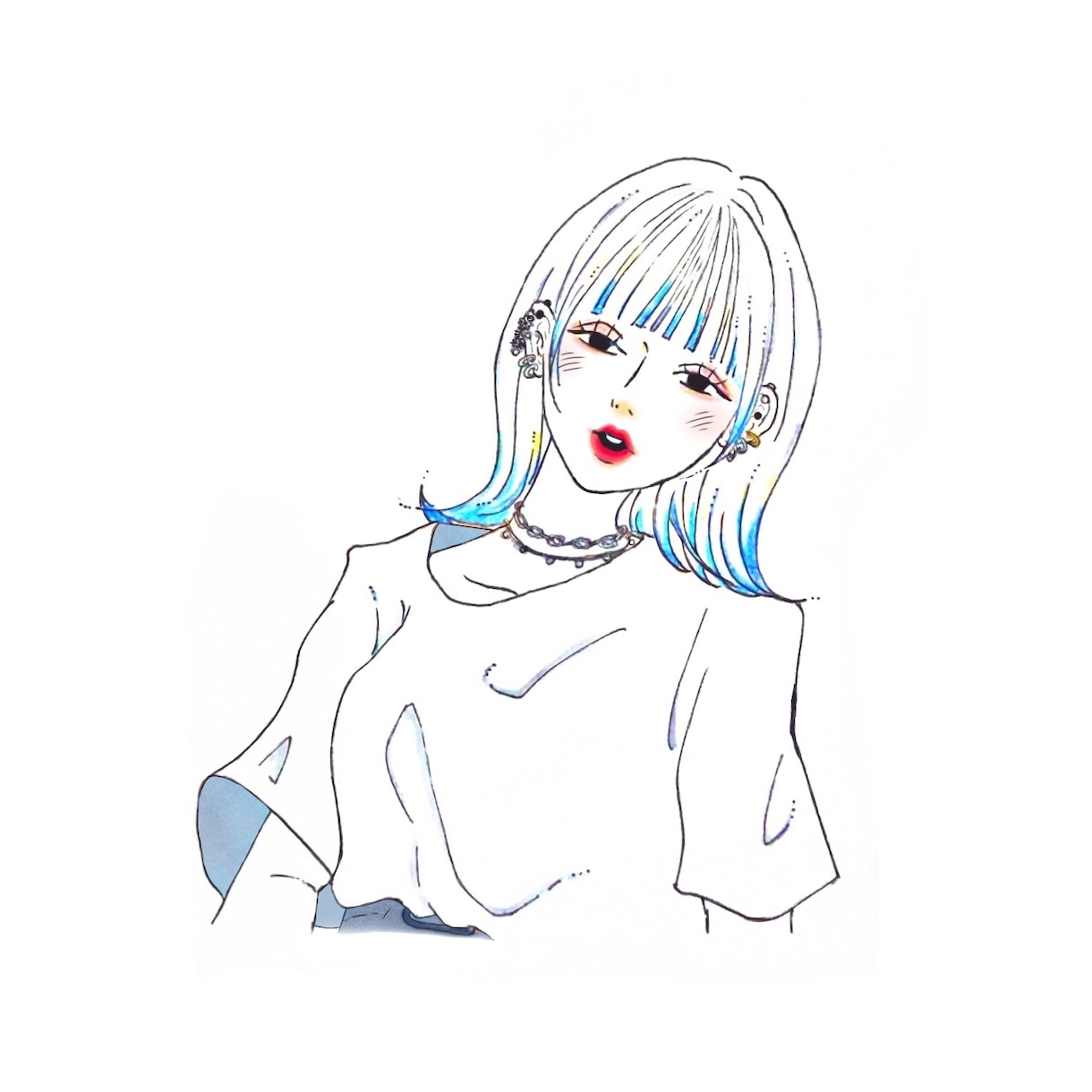 アイコンイラスト制作します シンプルおしゃれなデザインめざします♡ イメージ2