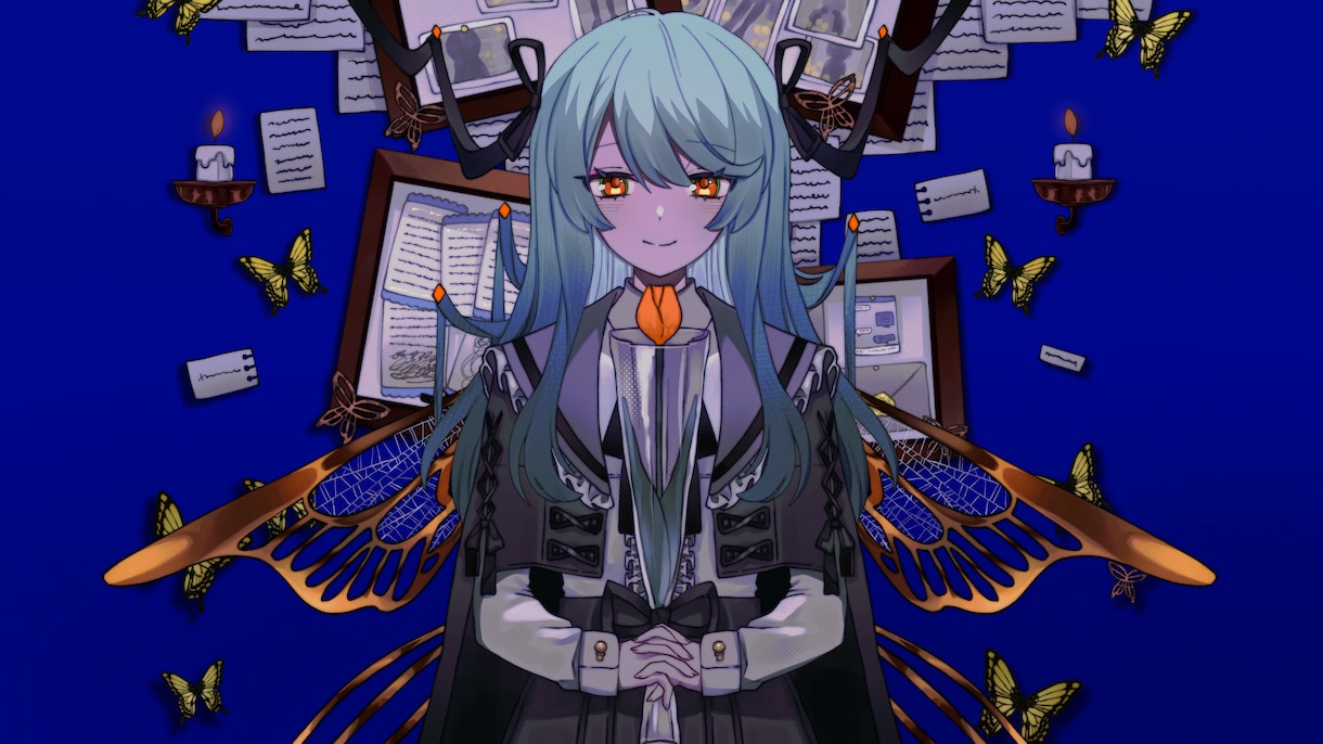 歌ってみたや実況配信などの動画用イラストを描きます 動画の顔となるサムネイラスト制作 イメージ9