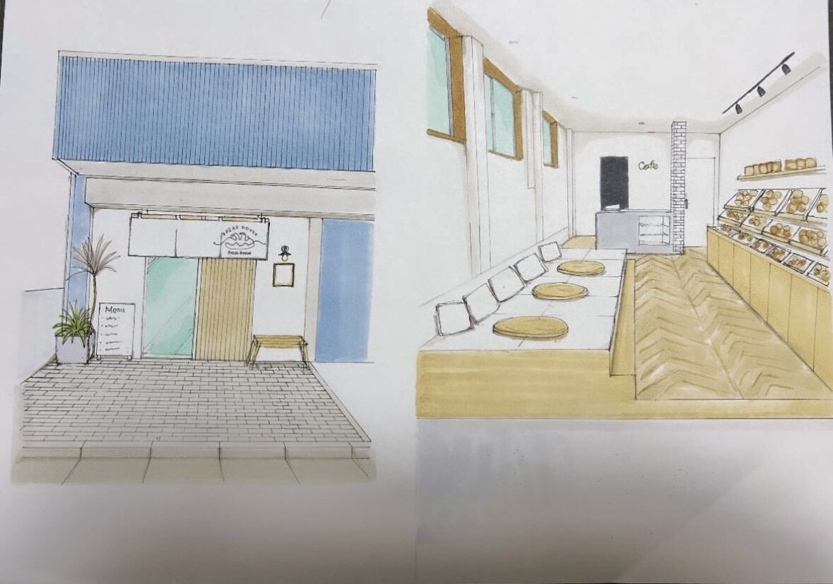 戸建てマンション間取り図手書き風にトレースします おしゃれなタッチでやわらかい雰囲気でわかりやすく★ イメージ9