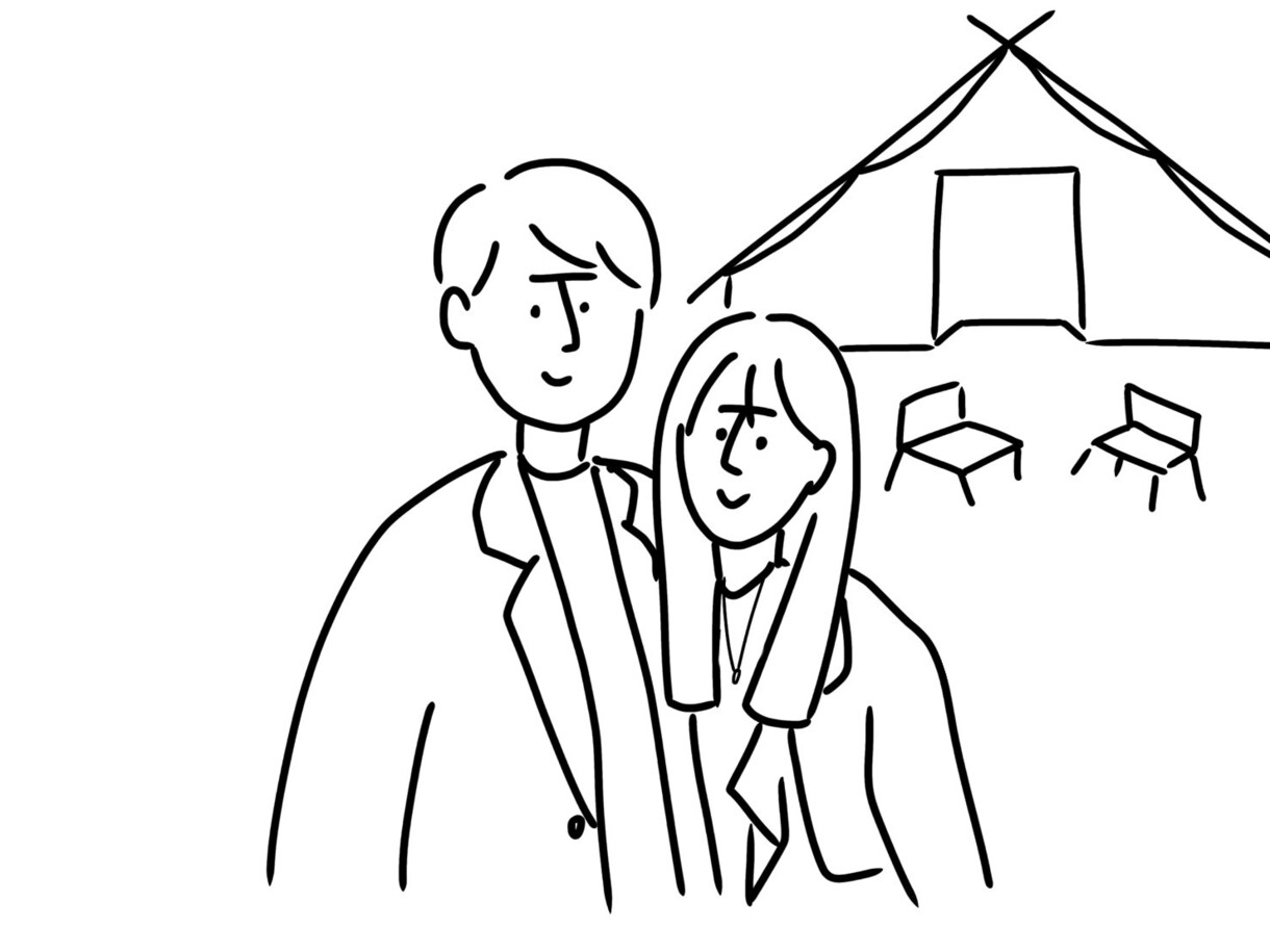 結婚式やアイコンにも♡写真から線画イラスト描きます SNSや結婚式ペーパーアイテムにも使っていただけます！ イメージ7