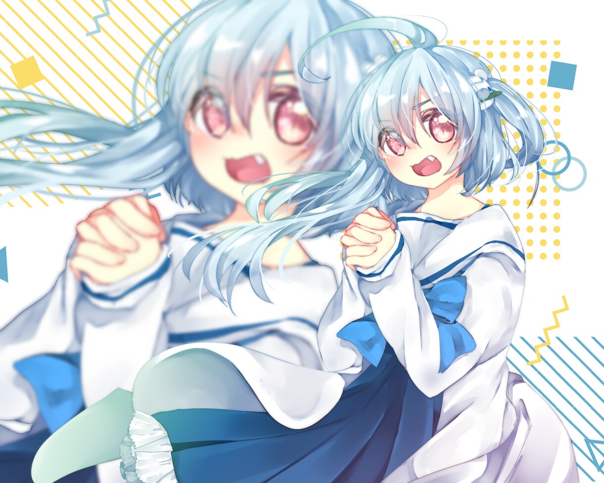 可愛い系のSNS用のアイコン描きます SNS等のアイコン用のイラストをカラーでお描きします。 イメージ2