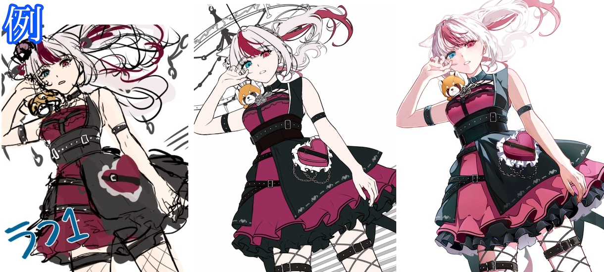 商業OK★最短2週間で高品質イラスト描きます 鮮やかで魅力的なキャラクターを描きます！ イメージ7