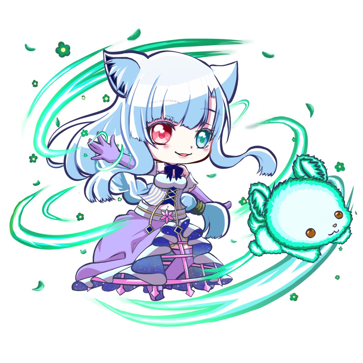 商用利用可！可愛いイラスト描いちゃいます SDキャラ・デフォルメキャラ・立ち絵 イメージ1