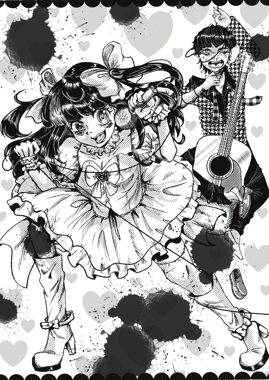 オリジナルの漫画・イラスト描きます 活動者さんにおすすめ！商用利用・背景透過が無料！ イメージ1