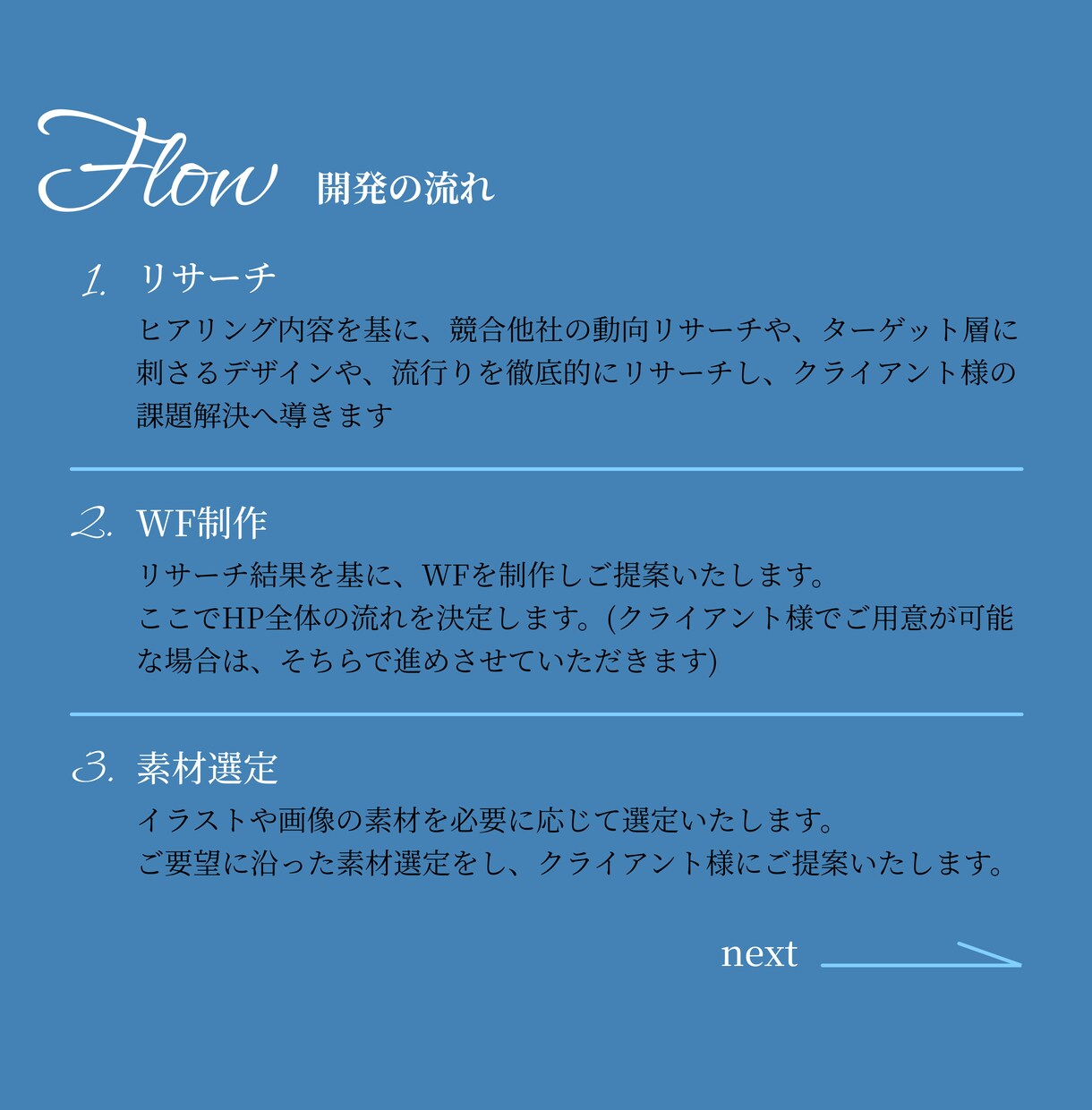 信頼を生むHPを制作しビジネスを加速させます 実績多数のwebデザイナー！見た目だけでなく集客に繋げます！ イメージ3