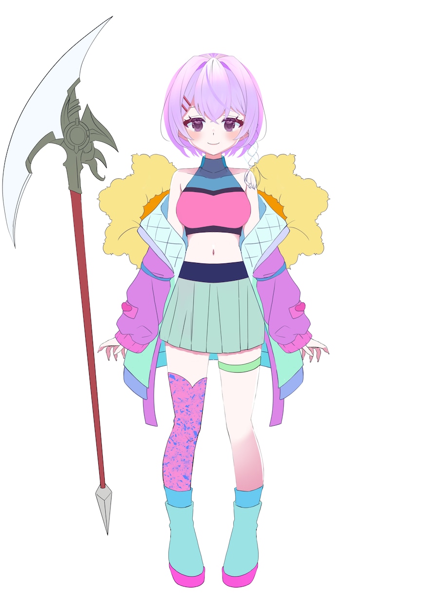 Vtuber立ち絵／IRIAM対応イラスト描きます 配信や実況を彩る！可愛いキャラをオリジナル制作 イメージ5