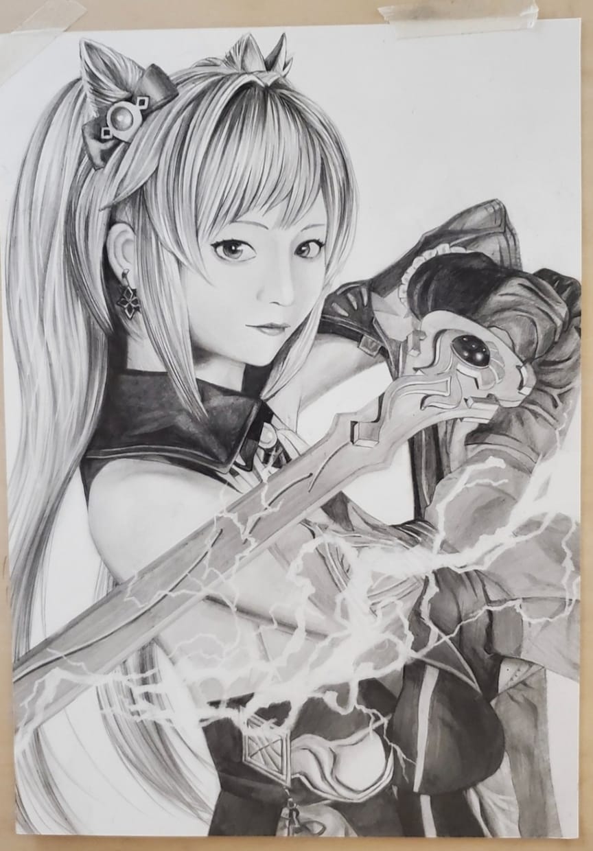 心を込めてリアルな似顔絵を鉛筆画でお描きします 原画納品！額縁無料！大切な方への贈り物等 イメージ7
