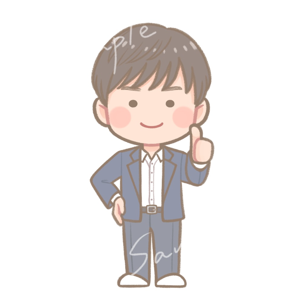 ゆるっとミニキャラで似顔絵描きます ブログ、名刺、色々使えるミニキャラクターに大変身！ イメージ4