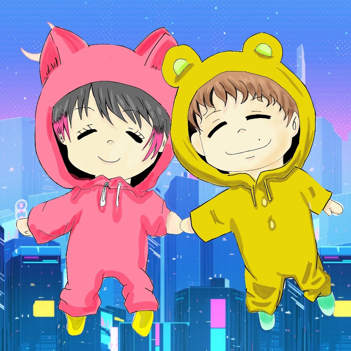 イラストのアイコンお描きします ちびキャラやイラスト描きます！ イメージ1